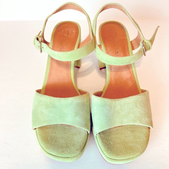 Madewell Shoes Madewell The Nadia Platform Suede Sandal Poshmark